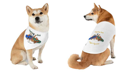 Dogs wearing shirts