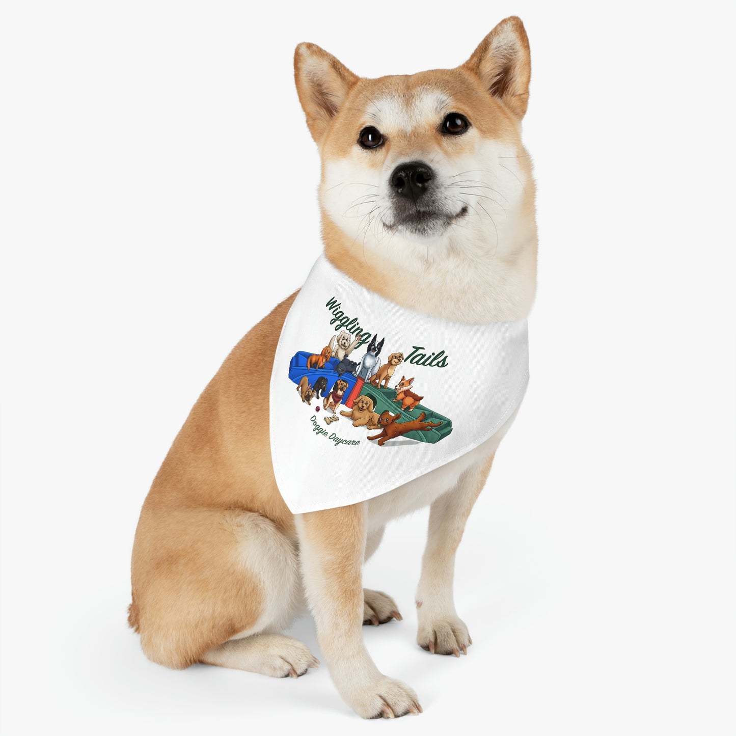 Daycare Pet Bandana Collar